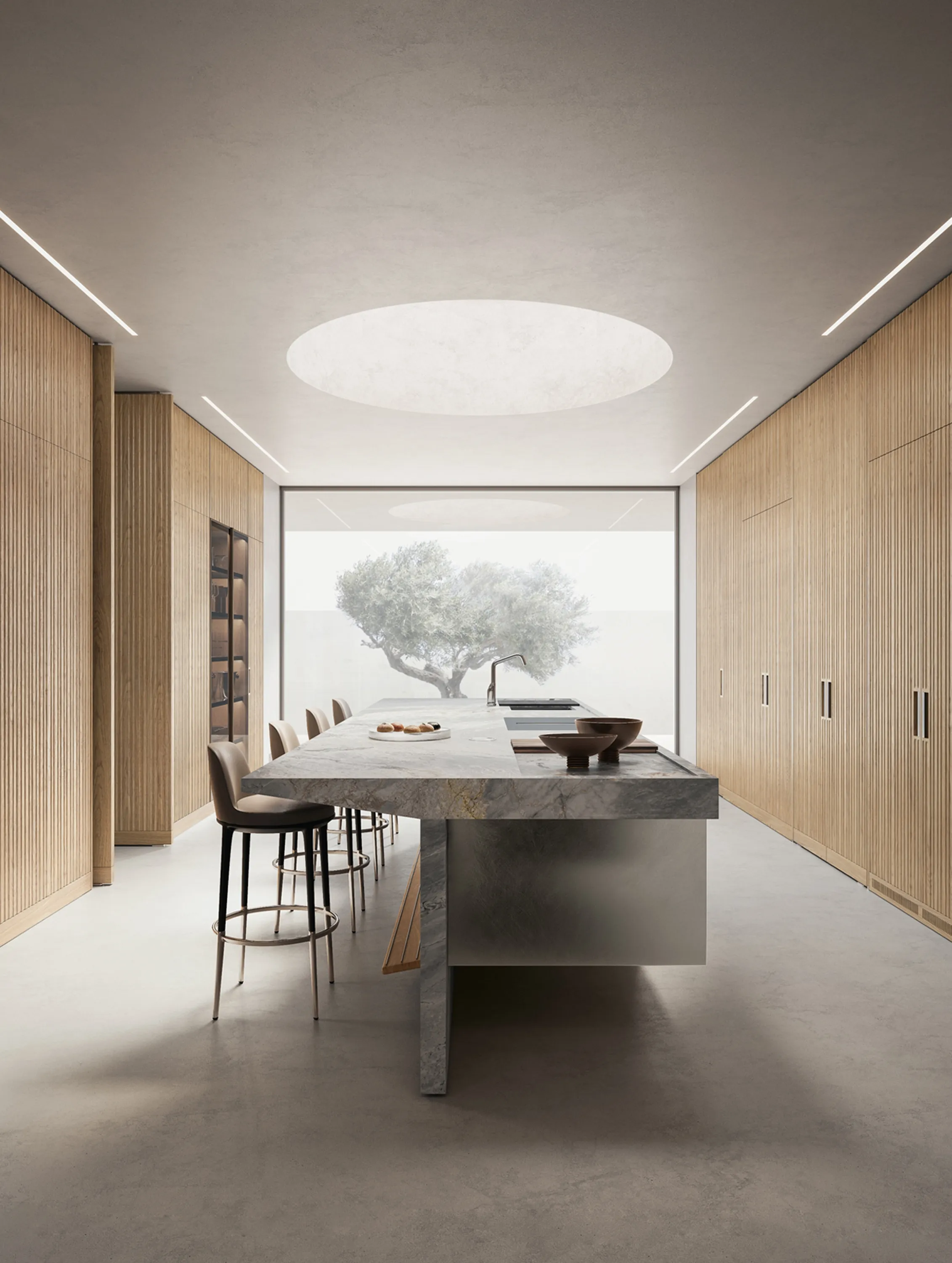 An Italian kitchen interior