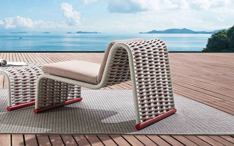 Meroni&Colzani Marettimo Chaise Longue