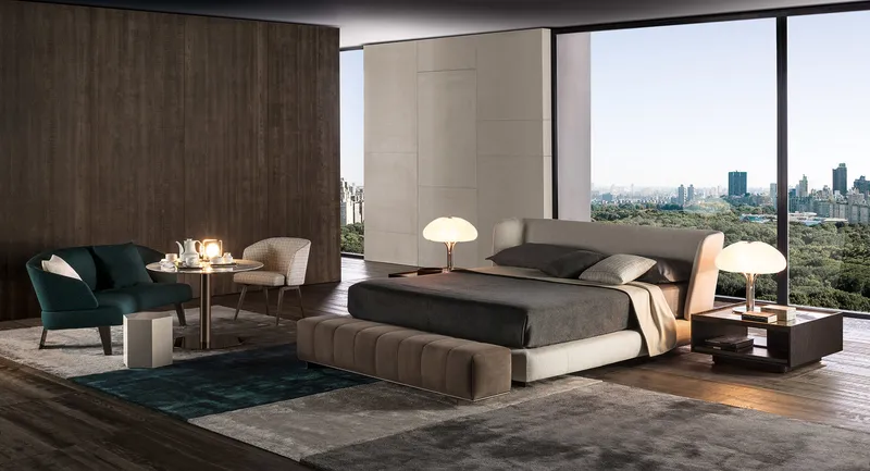 Minotti Reeves Bed