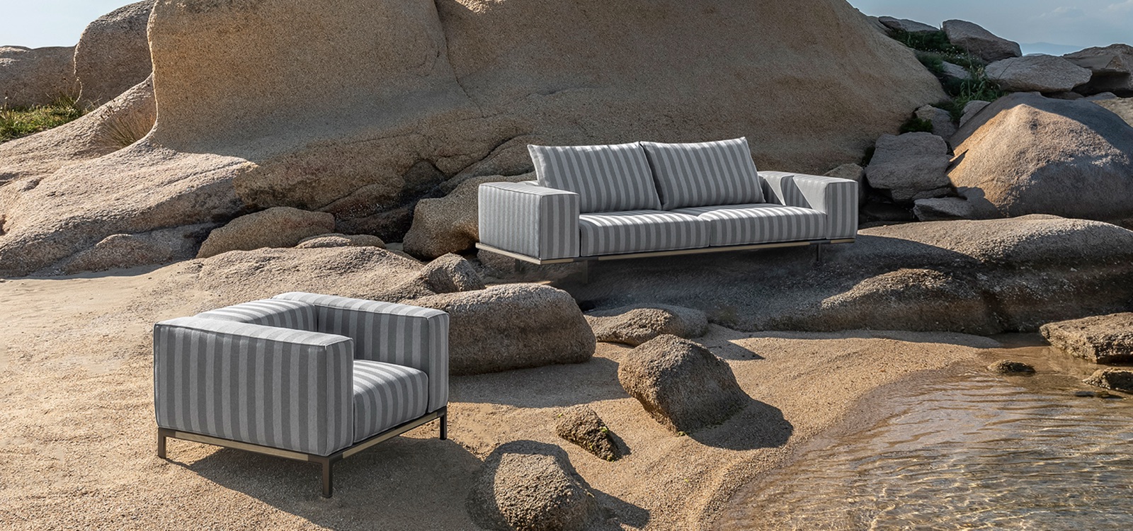 Ethimo Costiera outdoor furniture by Christophe Pillet