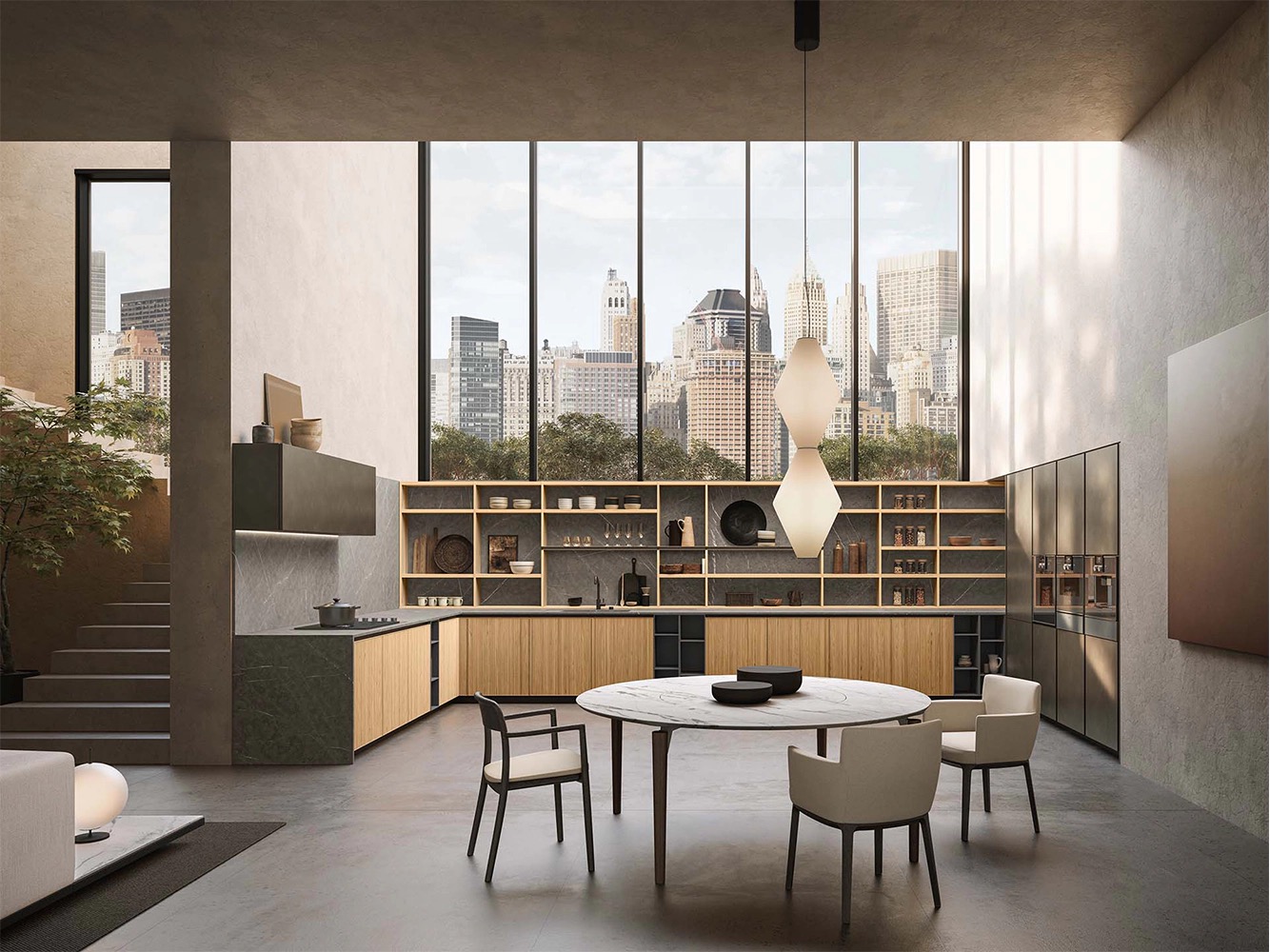 Boffi Xila kitchen — Italian luxury fixtures